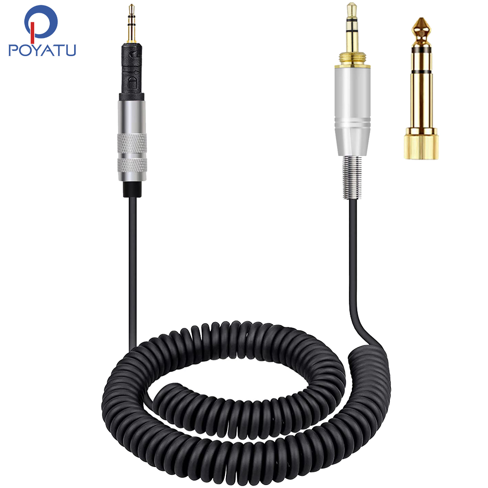 Sennheiser Headphone Hd 560S - Bahar Spiral sarmal kablo için Sennheiser
