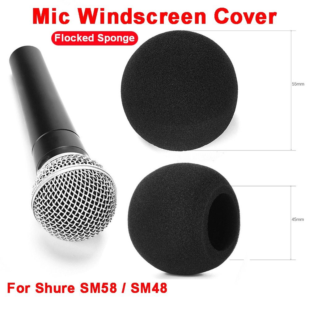 Shure Mic Mv7 - Yedek Mikrofon Rüzgarlık Kapağı Sürülmüş Sünger