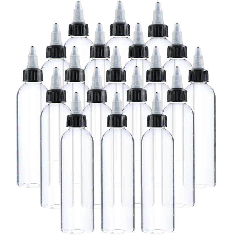 Juice Bottle Dropper - 5 adet 30ml/60ml/100ml/120ml/150ml Plastik PET Suyu