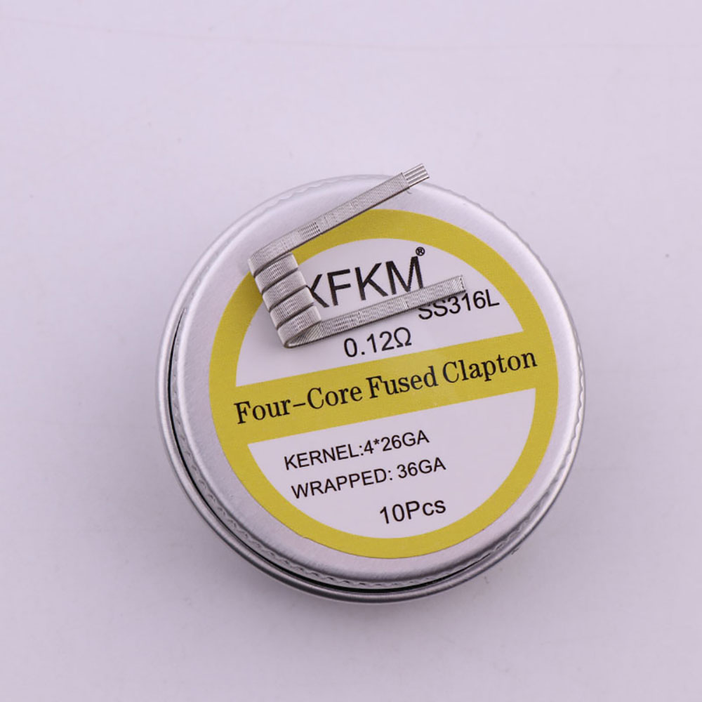 Clapton Wire Pre Built - 10 adet/kutu 3mm Spiral ID PreBuilt