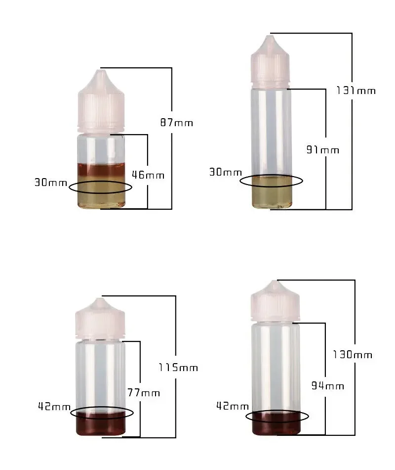50 adet 30/60/100/120ml boş pl - Juice Bottle Dropper incelemesi ve fiyatı