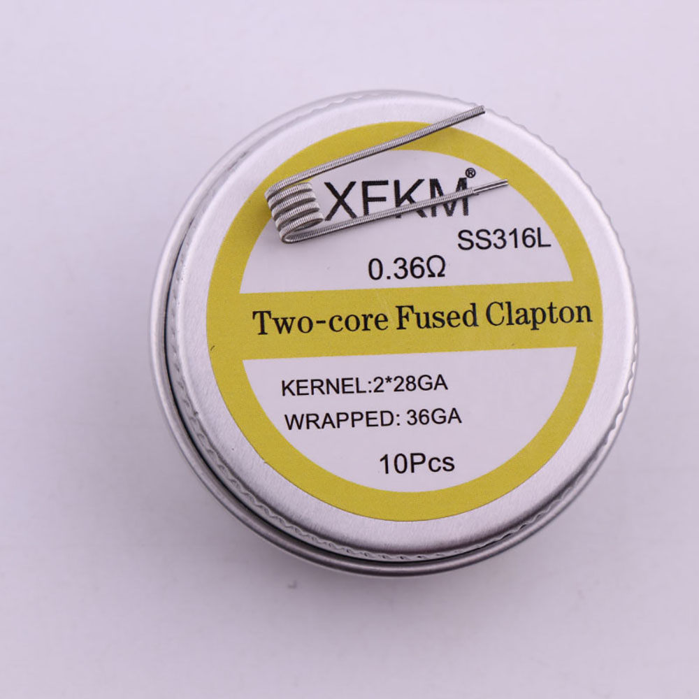 10 adet/kutu 3mm Spiral ID Pre - Clapton Wire Pre Built incelemesi ve fiyatı