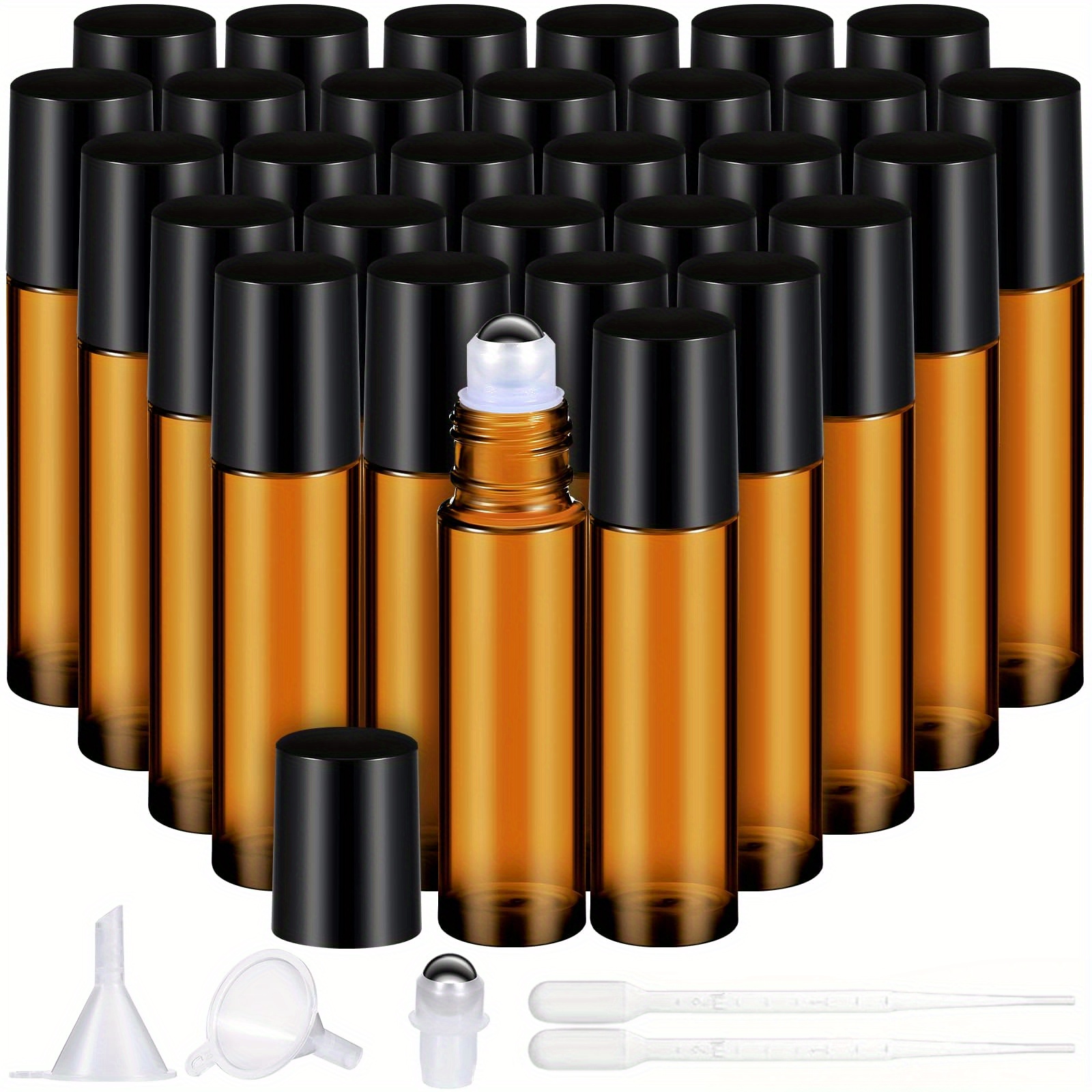8/30 adet cam rulo şişe 10ml b - Juice Bottle Dropper incelemesi ve fiyatı